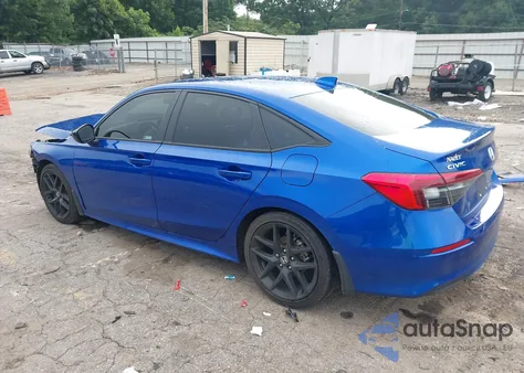 2023 Honda Civic Sport z USA, uszkodzony, nr VIN 2HGFE2F57PH543976